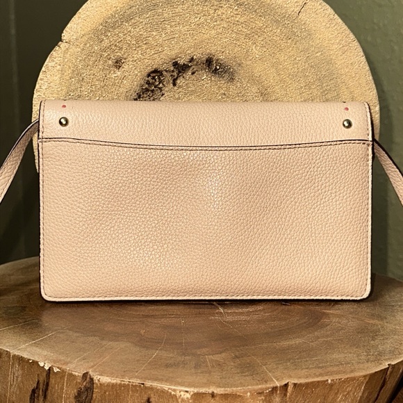 *RARE* COACH Tooled Leather Floral Foldover Crossbody/Clutch - Picture 2 of 16